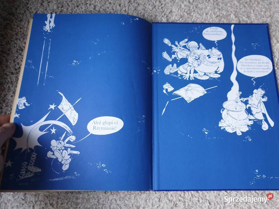 Asteriks Kiedy Niebo Spada Na Głowę wydanie z Polskie Komiksy pomorskie sprzedam