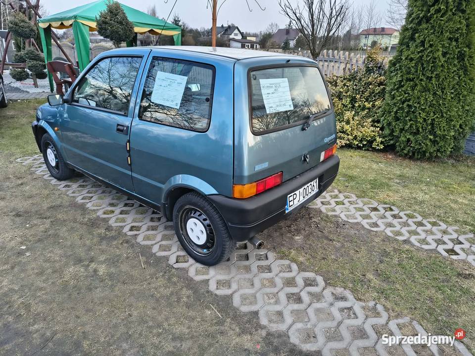 Fiat Cinquecento 900 LPG Ekonomiczny na dojazdy łódzkie Szczerców