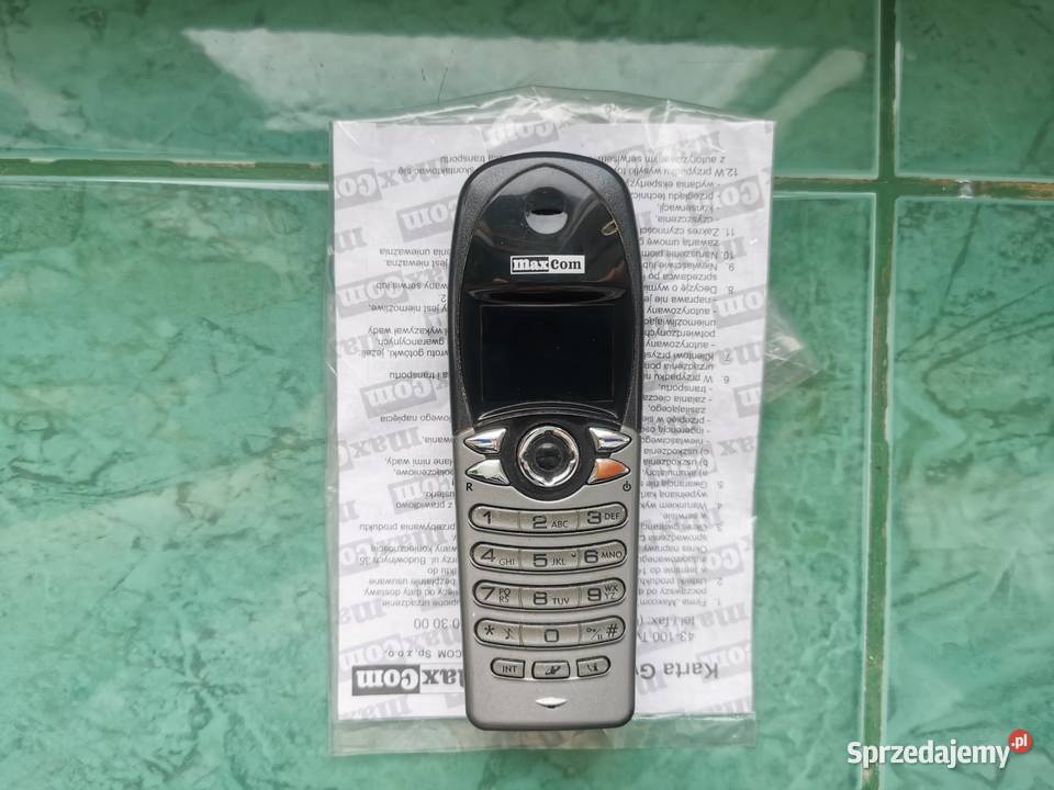 MAXCOM MC9000C Telefon bezprzewodowy Ładowarka Telefony bezprzewodowe