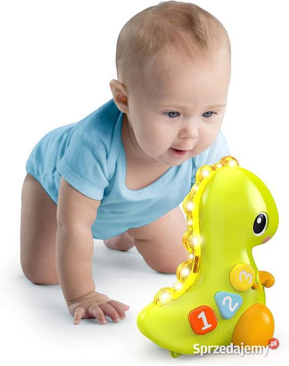 Interaktywny dinozaur BRIGHT STARTS Go Glow Dino Konin