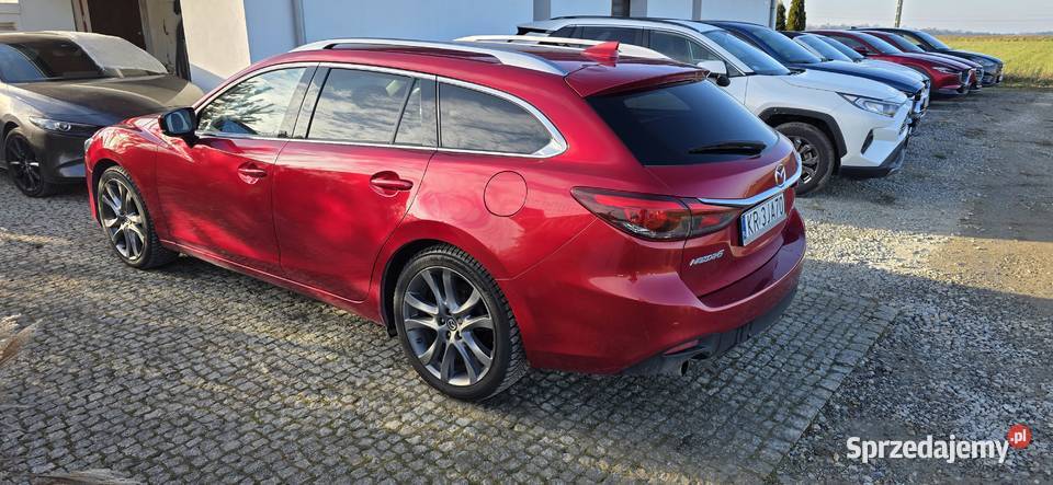 Mazda 6 25 194 SkyPassion Najbogatsza wersja skórzana tapicerka Strzelce Opolskie