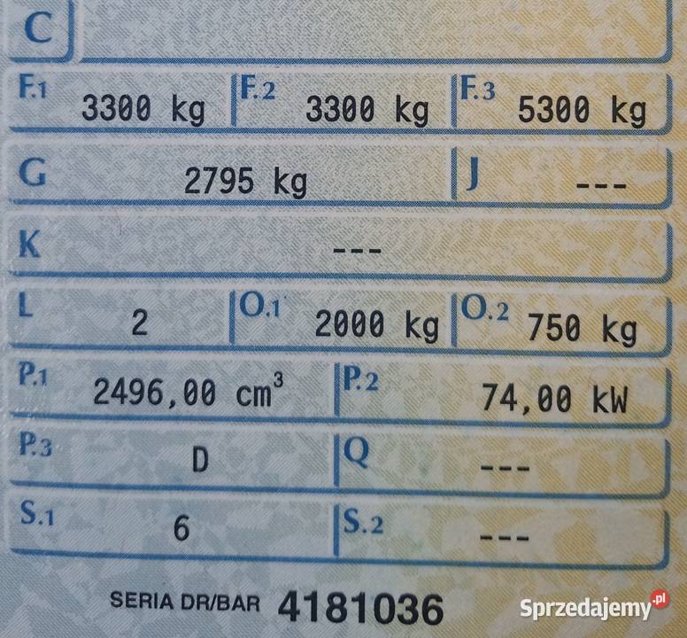 Kamper Ford Transit 25 TD Inne pojazdy i łodzie Kraków