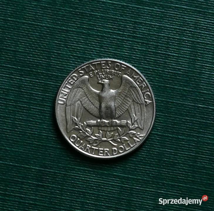 USA dolara 1984r Ćwierćdolarówka Waszyngtona Gliwice