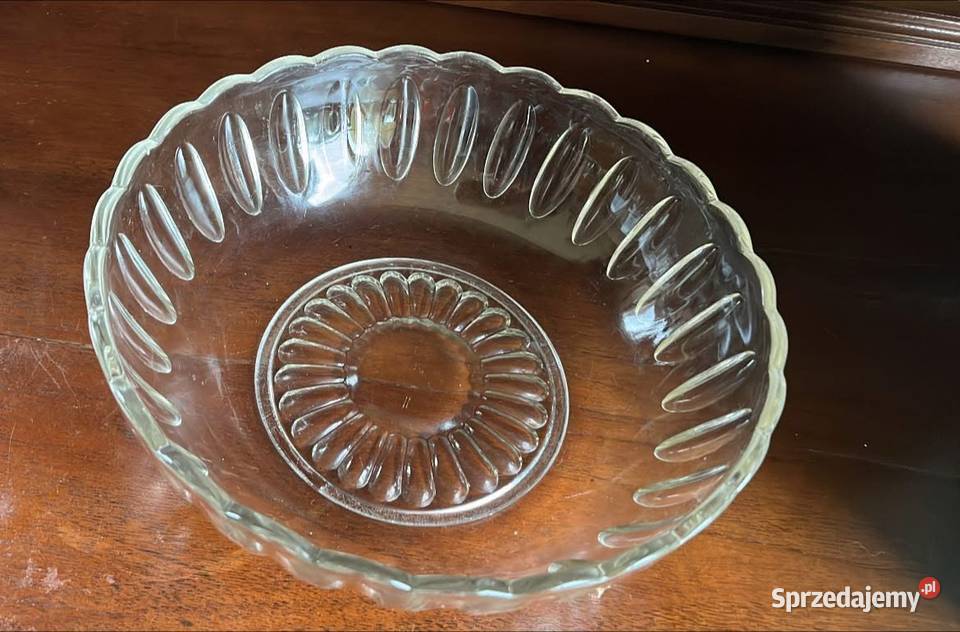 Salaterka miska owocarka To szkło Wzór to owalne Gdańsk