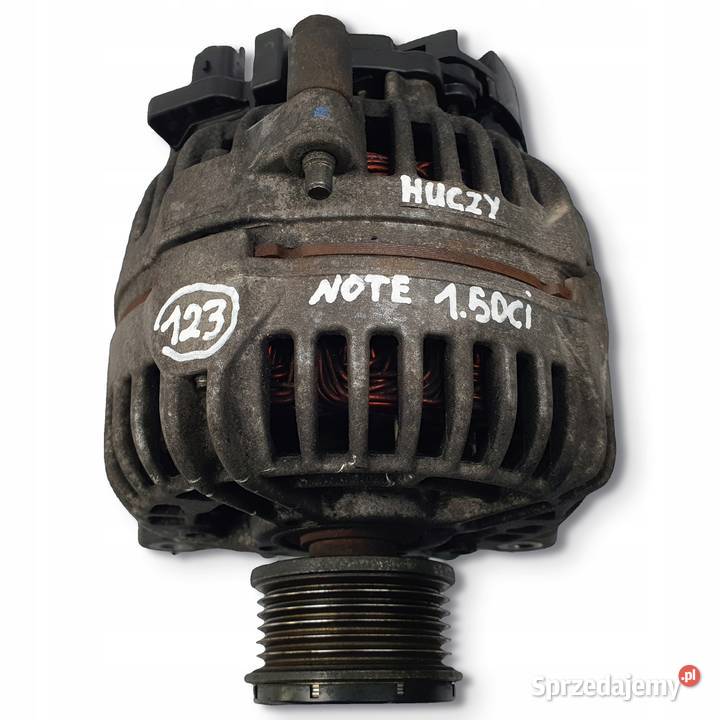 ALTERNATOR Nissan Note 15 DCI 0124525140 Chełm