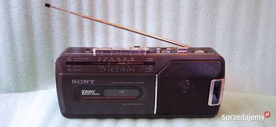 Radiomagnetofon SONY CFM140SII VintageRetro Zielona Góra