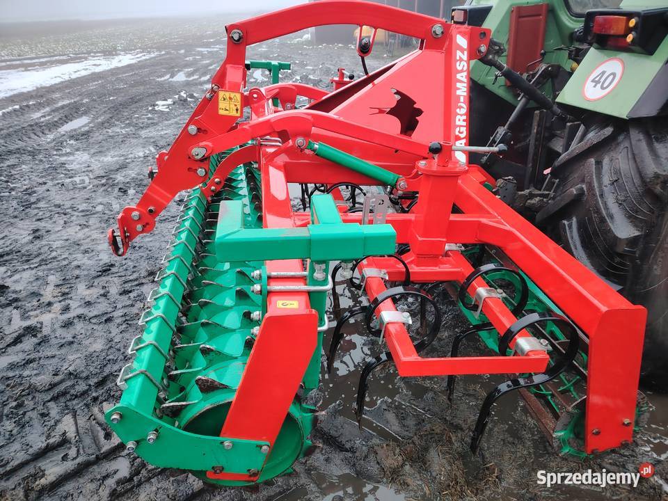 Agregat uprawowo siewny AGROMASZ 3M nieuszkodzony Iłża sprzedam