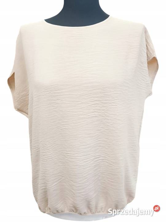 Top bluzka gumka Arigo beż 42 biust 104