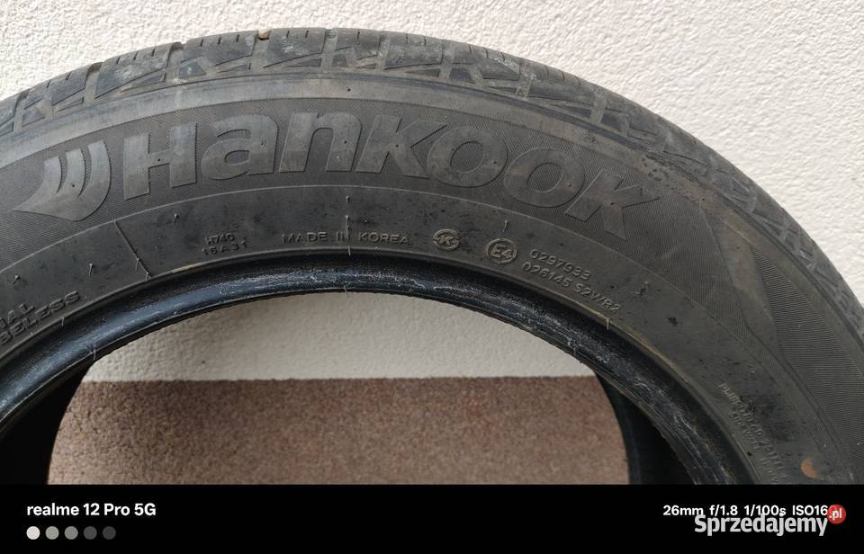 4 Opon Hankook 1956016 16cale Rzeszów sprzedam