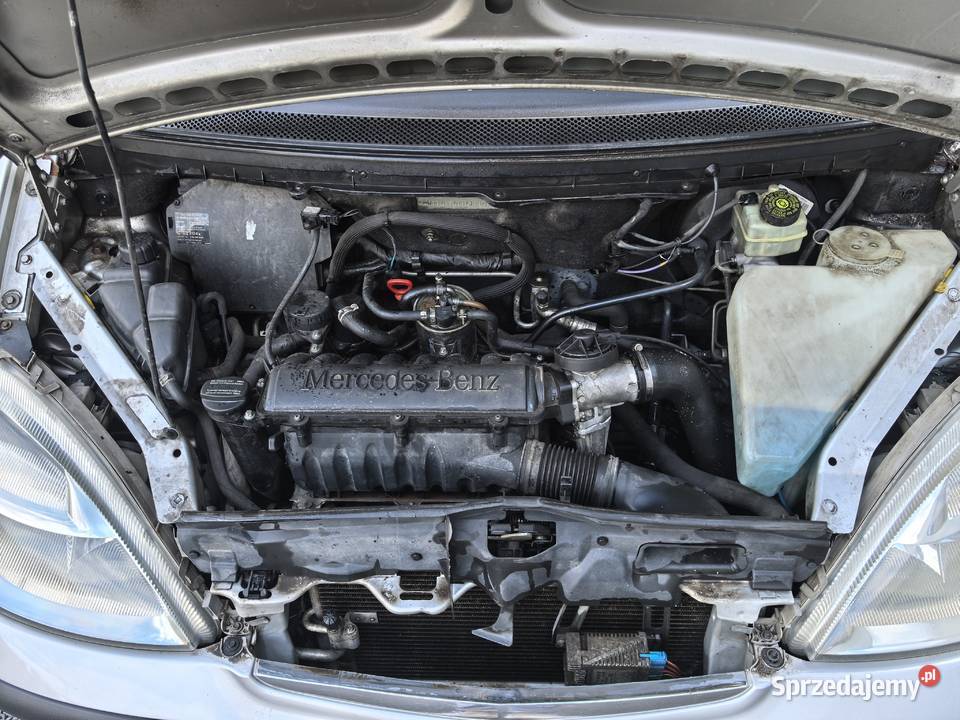 Mercedes A 17 Diesel 2003 Klima Elektryka Wspoma elektryczne lusterka Poznań