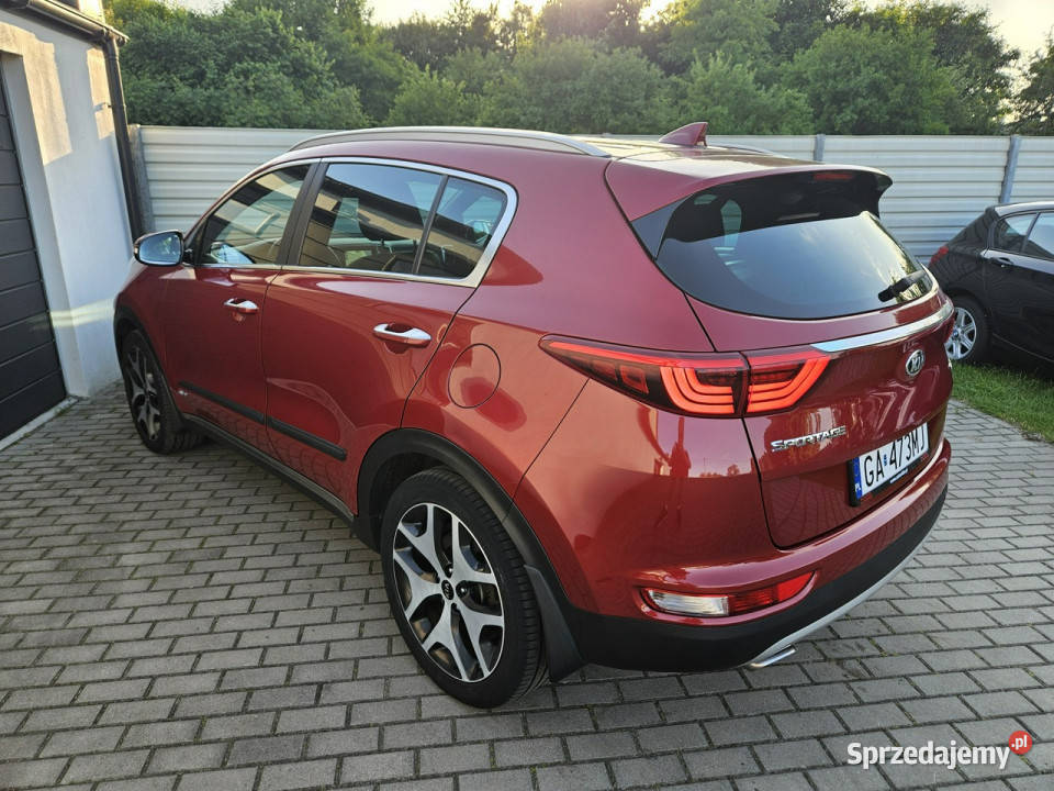 Kia Sportage 16 TGDI 177 GT Line 4x4 AWD automat Rok produkcji 2016 pomorskie Gdynia