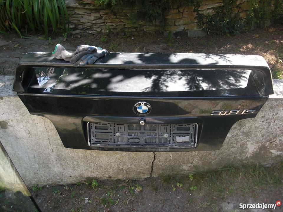 Klapa tylna ze spojlerem BMW E36 Coupe mazowieckie Warszawa