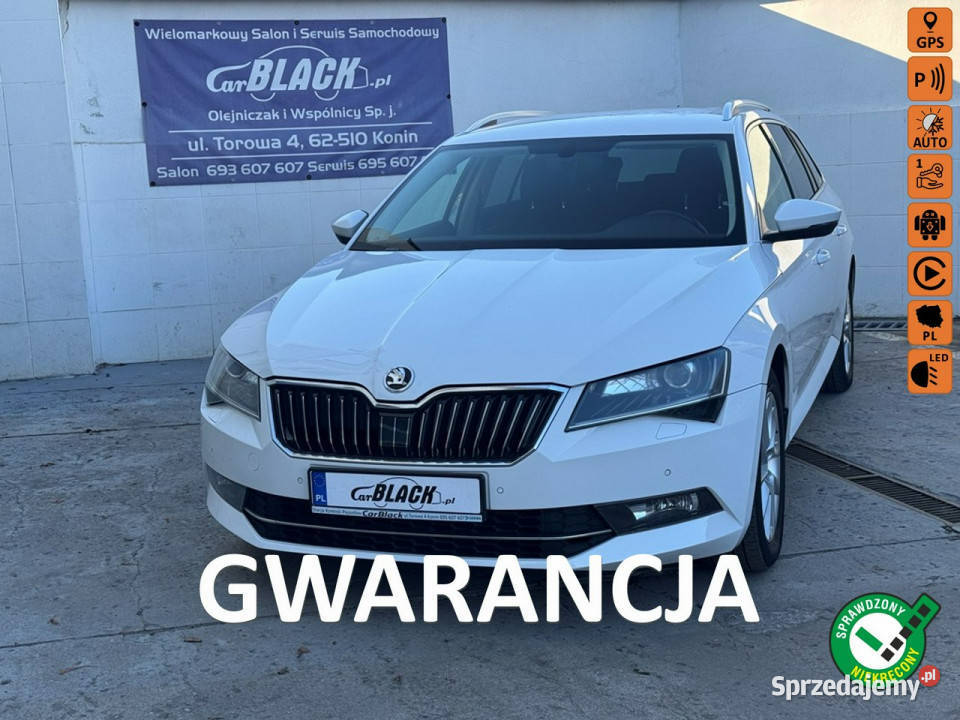 koda Superb Pisemna Gwarancja 12 miesięcy III wielkopolskie