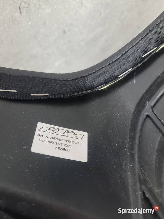 KTM 980 SMT ADV 23 SIEDZENIE KANAPA FOTEL wielkopolskie Nowy Tomyśl