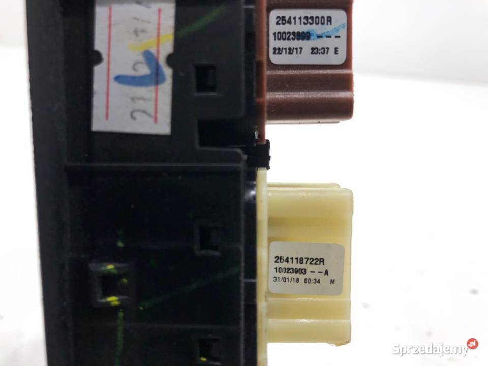 PRZEŁĄCZNIK SZYB RENAULT CAPTUR I Crossover osobowe