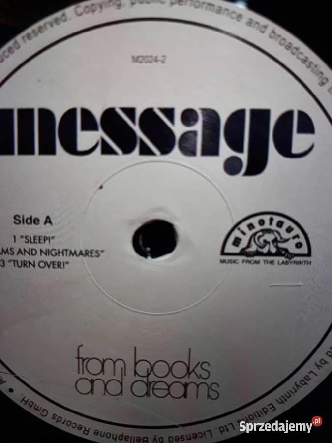 Z wykopalisk hard prog rocka MESSAGE From Books Rzeszów