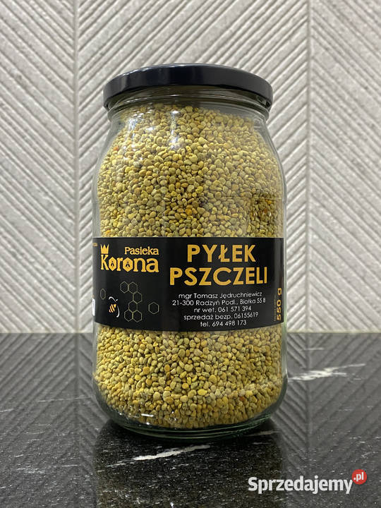 Pyłek Pszczeli 2025 z własnej pasieki 550 g Radzyń Podlaski