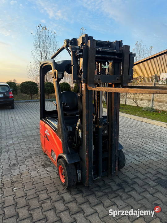 wózek widłowy elektryczny LINDE E16C Triplex 46m łódzkie Działoszyn