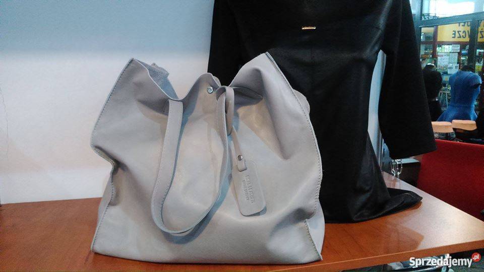 Torebki ze skóry naturalnej markowe torby żółty/złoty Torby i torebki Łódź