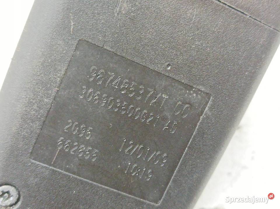 ZAPINKA PASA BEZPIECZEŃSTWA LEWY PRAWY TYŁ