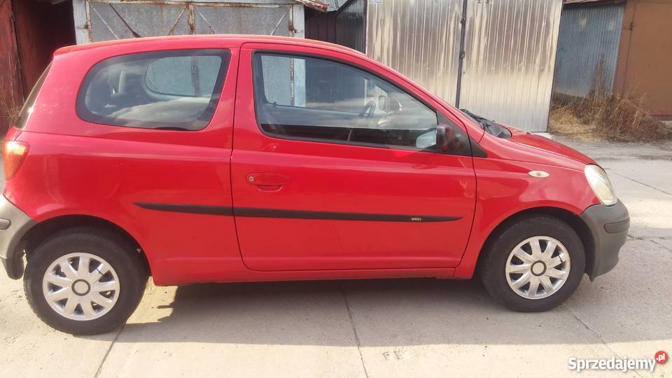 Toyota Yaris 10 Kat 2003 r benzyna mazowieckie Pomiechówek sprzedam