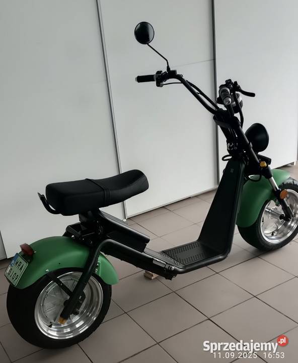 Skuter elektryczny dwuosobowy zarejestrowany