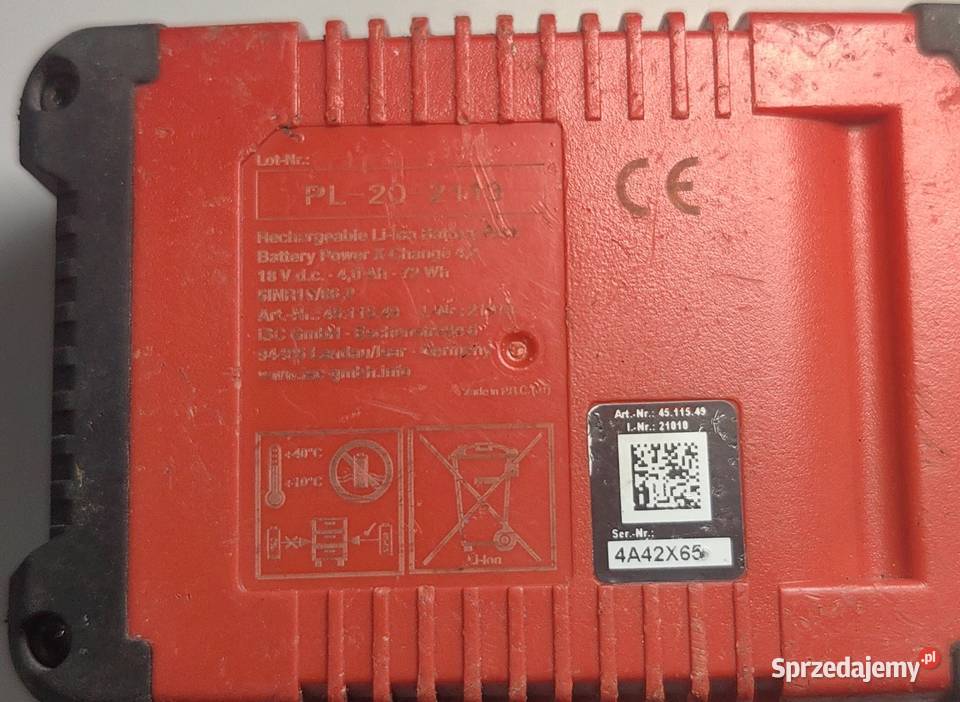 Akumulator 4 Ah einhell nowy 2019 DPD Inczew sprzedam
