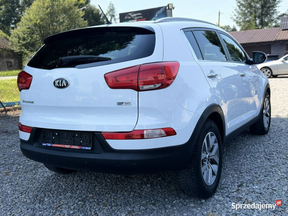 Kia Sportage 16 LPG navi car play czujniki biały Łodygowice