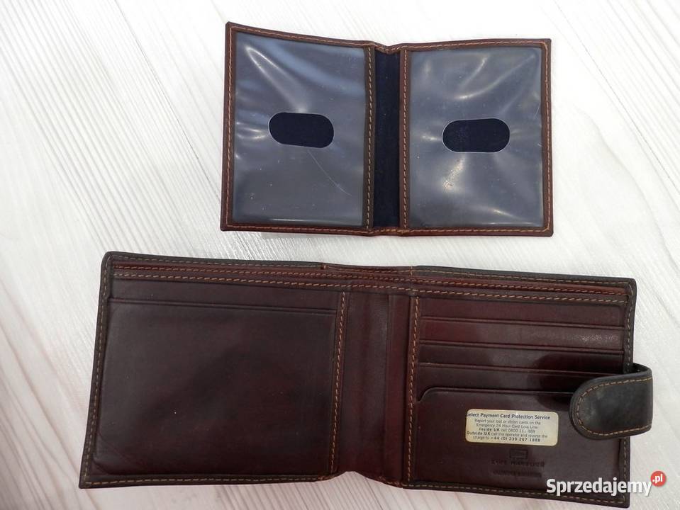 Portfel Męski Skórzany Marks Spencer na Prezent podlaskie Łomża