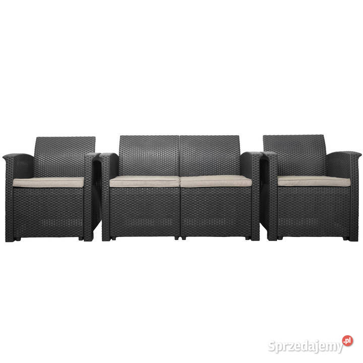 Zestaw mebli ogrodowych komplet technorattan Poznań