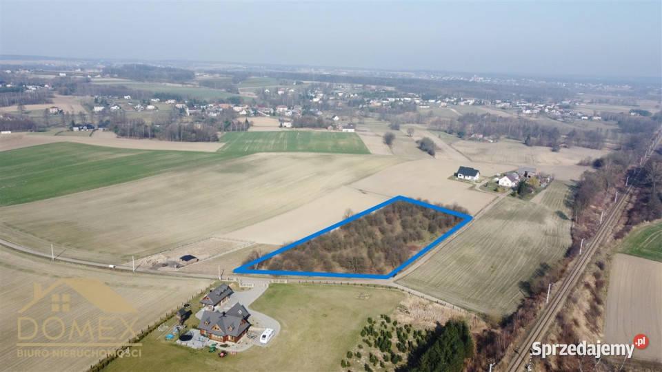 sprzedaży działki Czernica 7500m2