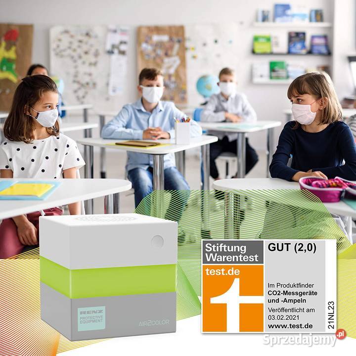 Czujnik CO2 dwutlenku węgla AIR2COLOR TT1079 Gaszowice