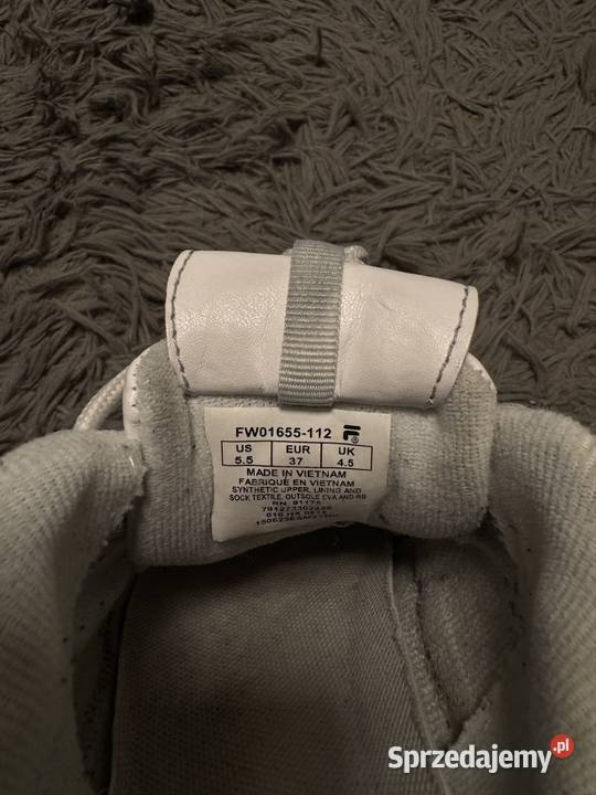 Obuwie Sportowe Fila Damskie tkanina śląskie