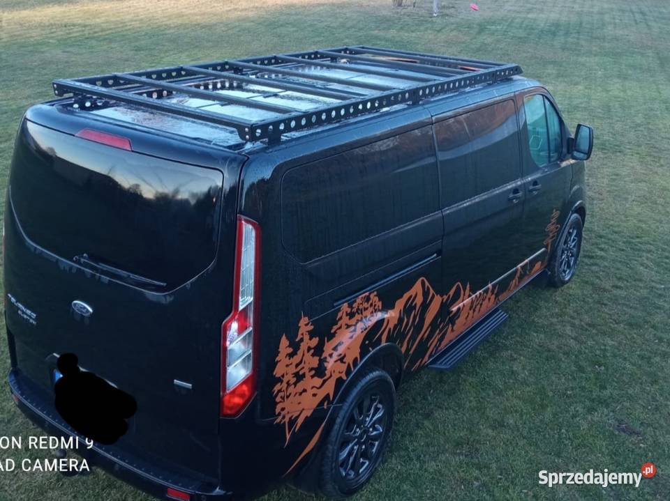 Bagażnik dachowy Ford Custom Tourneo kamper Relingi dachowe Pajęczno