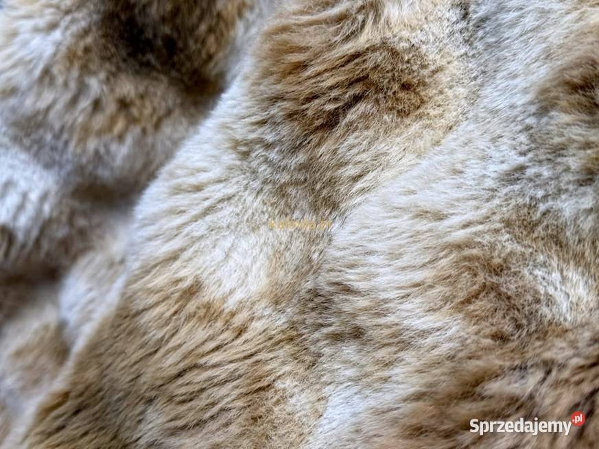 Gaudi tkanina tapicerska sztuczne futro Warszawa sprzedam