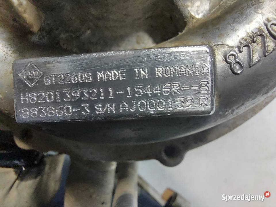 Renault Master III LIFT turbosprężarka BiTurbo