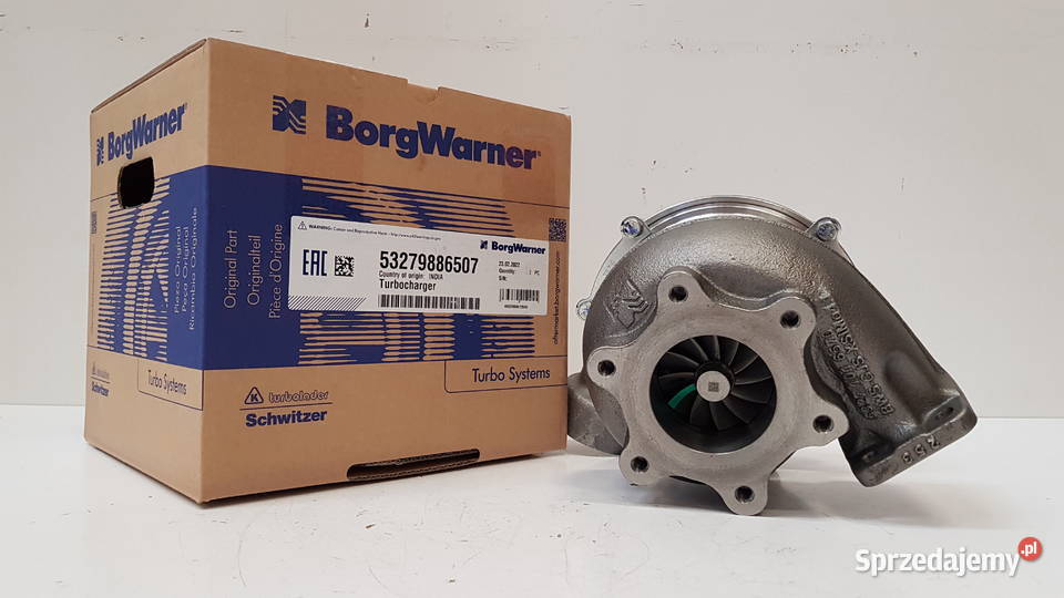 Nowa turbosprężarka BorgWarner KKK 53279886507 Siedlce