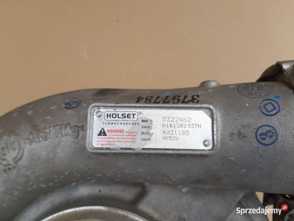 VOLVO RENAULT TURBOSPRĘŻARKA TURBINA 4031185 Silniki i osprzęt lubuskie Trzciel