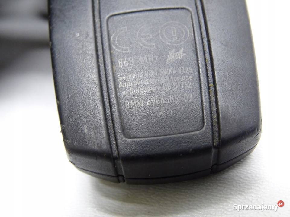 KLUCZYK PILOT WKŁAD 868 MHZ BMW E90 E91 E92 osobowe Zamki, wkładki i kluczyki