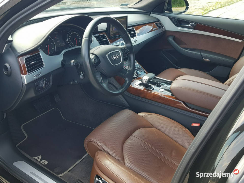 Audi A8 42 Benzyna Full Bose Masaże Samochody osobowe Włocławek