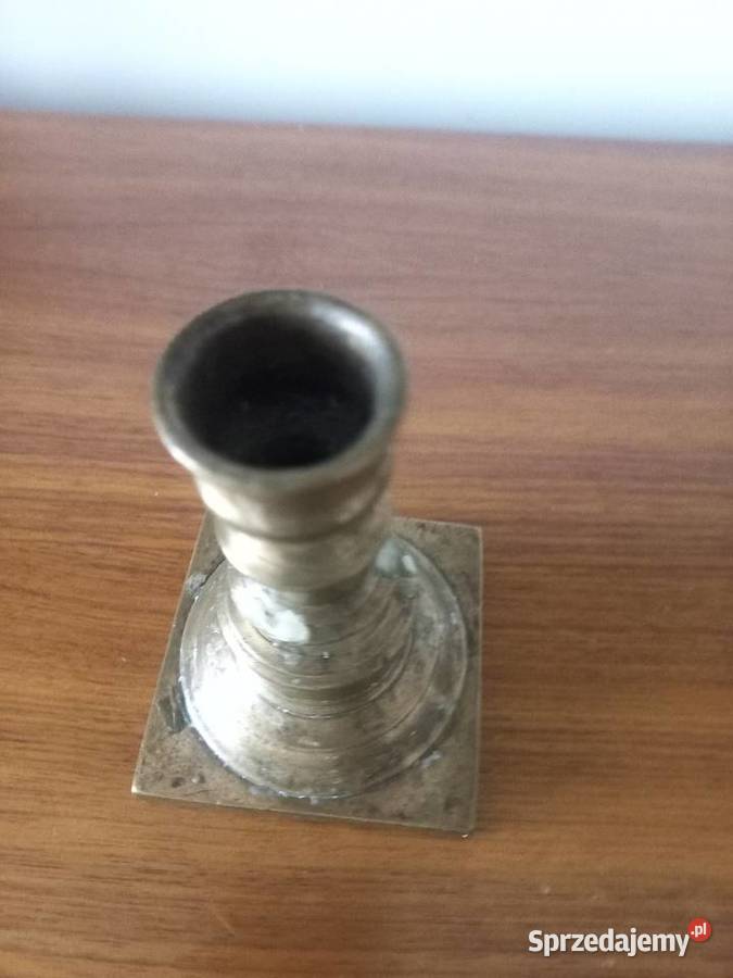 Świecznik mosiężny Toruń