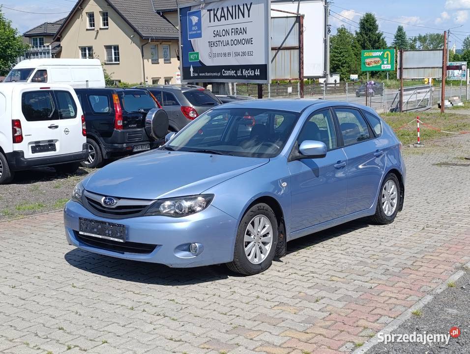 Subaru Impreza GH 4x4 15 benz 107 160 Zadbana śląskie Bujaków