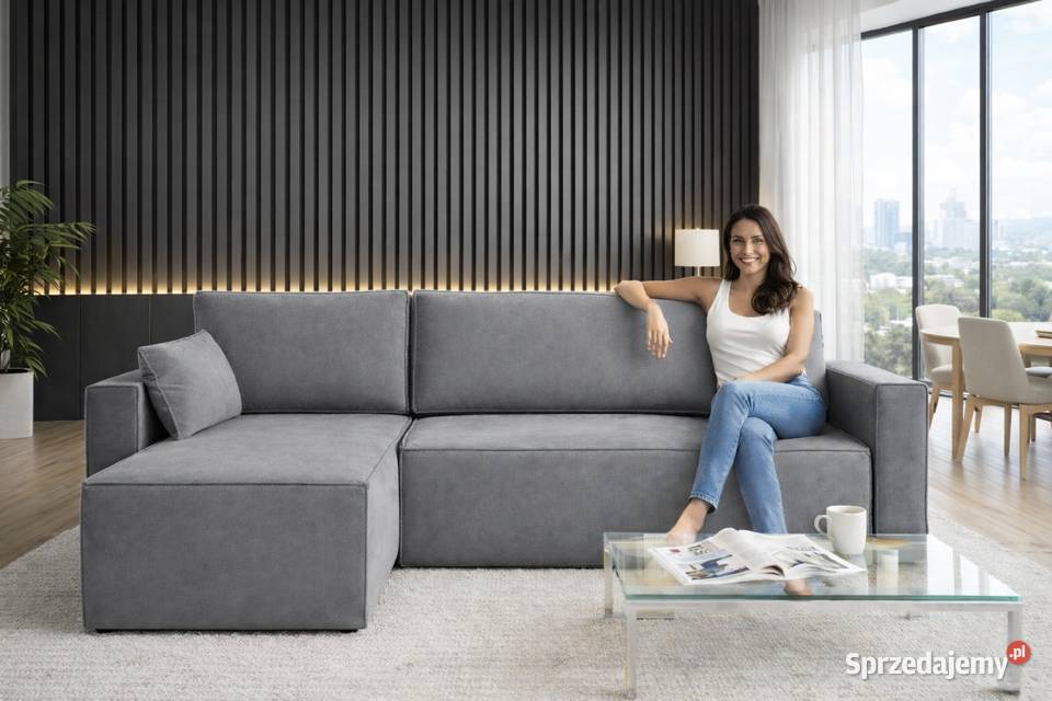 Narożnik baranek Wolly 228 funkcja spania 138 Kępno