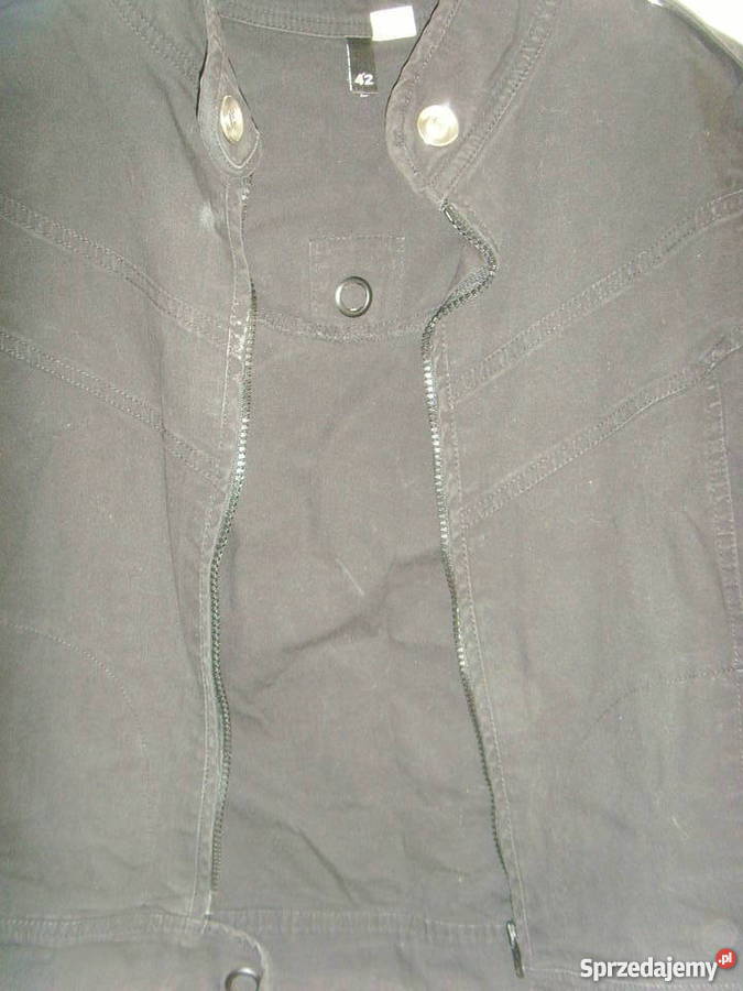 Czarna krótka kurtka HM rozmiar 42 Warszawa