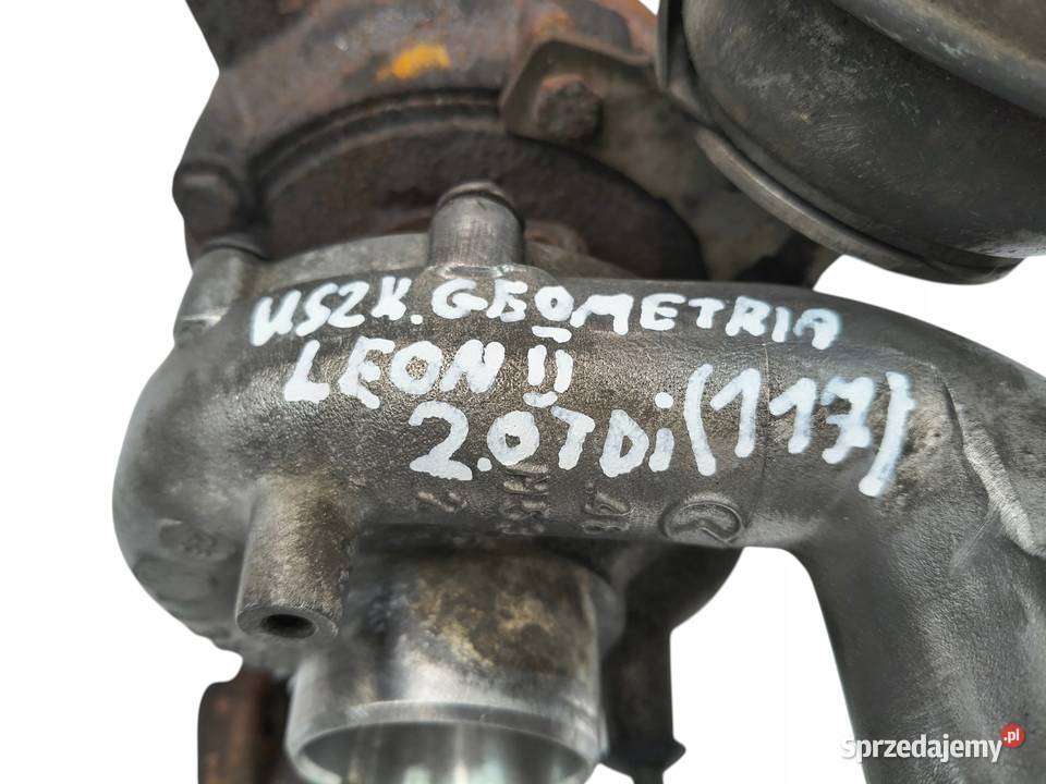 TURBOSPRĘŻARKA Seat Leon II 20 TDI 03G253019A osobowe Przepustnice Chełm sprzedam