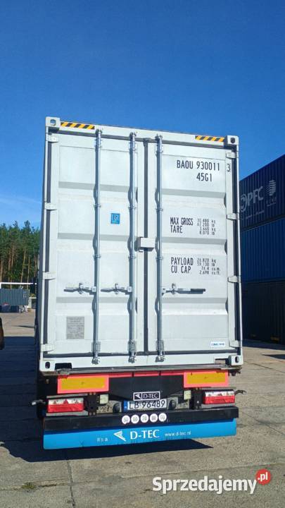 Kontener morski ONE WAY 40HC 12 nowy magazyn Tczew