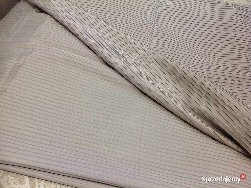 Zasłony Szare 2 szary lubuskie Nowa Sól