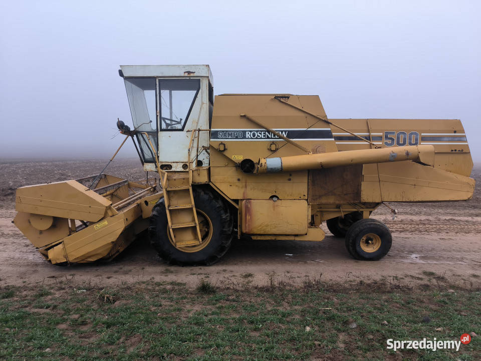 Kombajn zbożowy SAMPO ROSENLEW 500 heder Izabelin