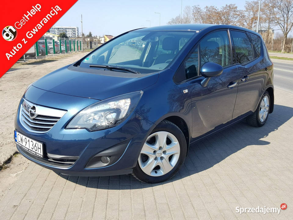 Opel Meriva 14 Turbo Klimatronik Bagażnik kujawsko-pomorskie Włocławek