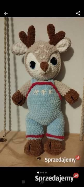 Jelonek na szydełku handmade
